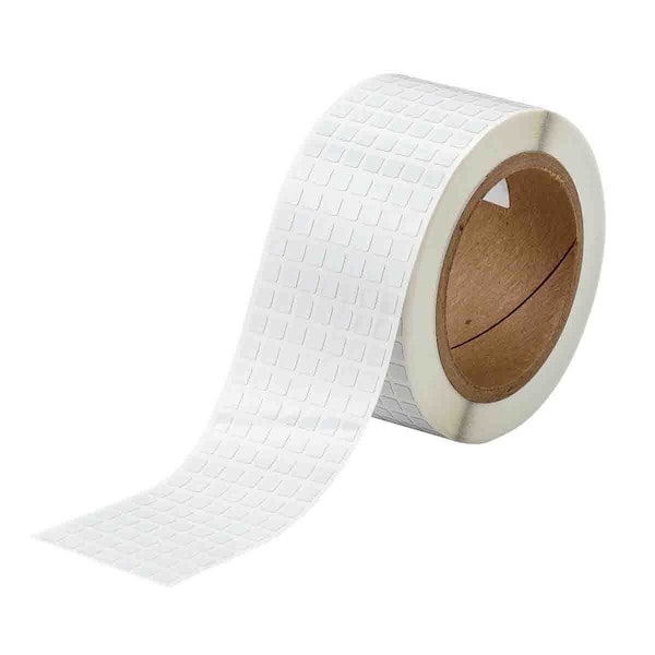 2 mil Polyimide Circuit Board Labels 0.25 in H x 0.25 in W White 20000/RL